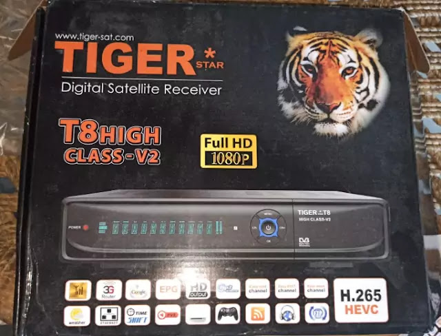 Tiger T8 High Class V2 New software Version 4.08 2021