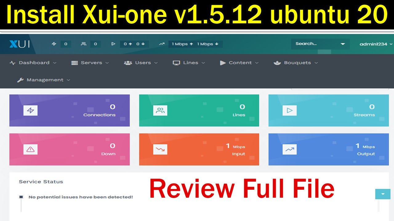 XUI ONE Installation On Ubuntu 2024
