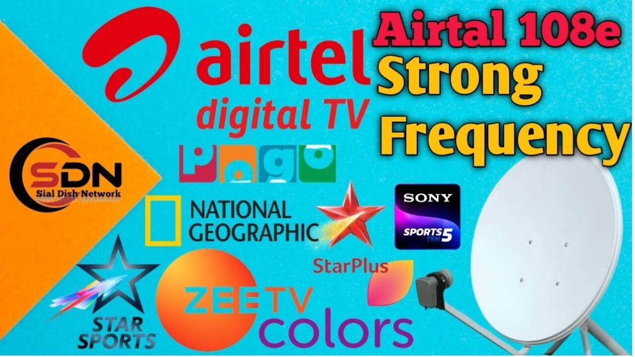 Airtel Digital TV Channel List and Frequency TP Update for 2024